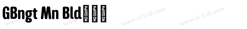 AGBenguiat Mon Bold字体转换